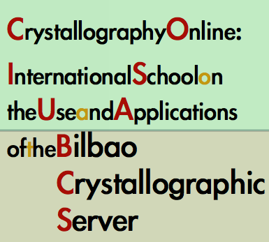 International School on the use and Applications of the Bilbao Crystallographic Server